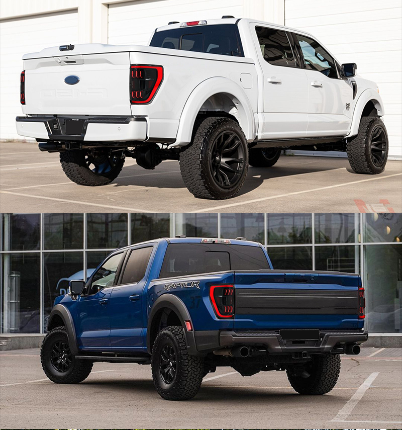 Ford F150 Tail Lights F150-B210 For Ford F-150 (2021–Present) – XLT Trim Only 17 Ford 150 Tail Lights