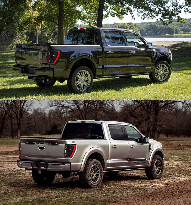 Ford F150 Tail Lights F150-B210 For Ford F-150 (2021–Present) – XLT Trim Only 18 Ford 150 Tail Lights