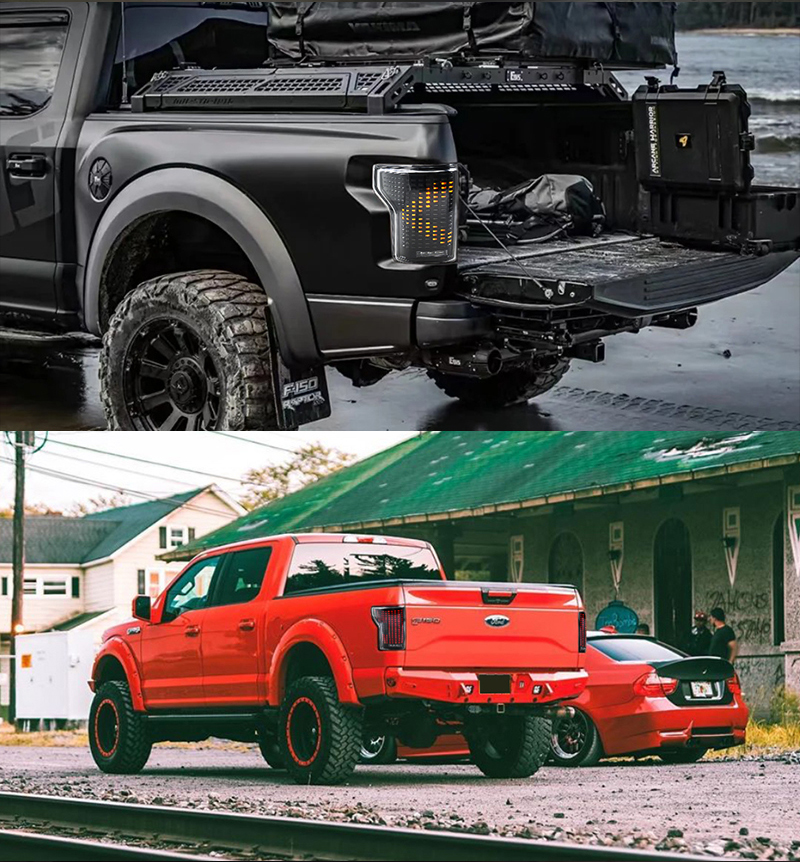 Ford F150 Tail Lights F150-B602 For Ford F-150 (2015–2020) 20 Ford F150 Tail Lights