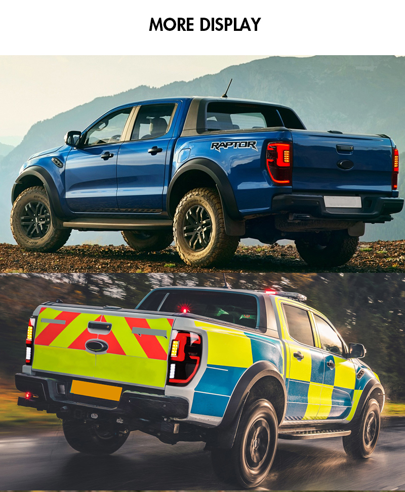 Ford Ranger Tail Lights RG-B141B For Ford Ranger (2012–2019) 16 Ranger Tail Lights