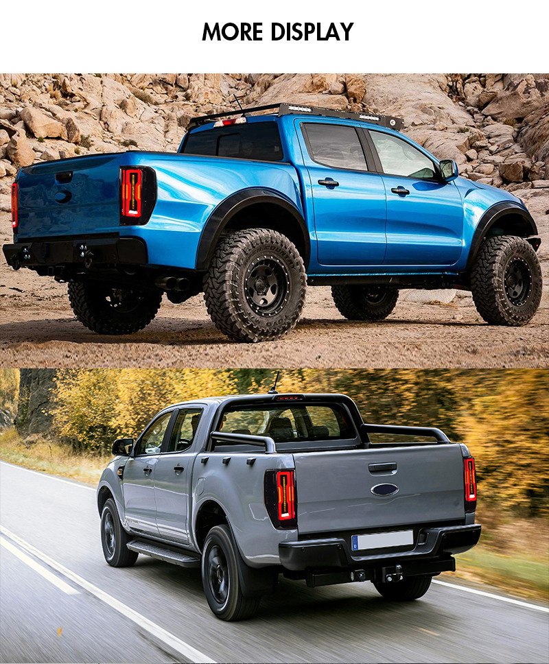 Ford Ranger Tail Lights RG-B141D (EV Style) For Ford Ranger (2012–2019) 16 Ranger Tail Lights