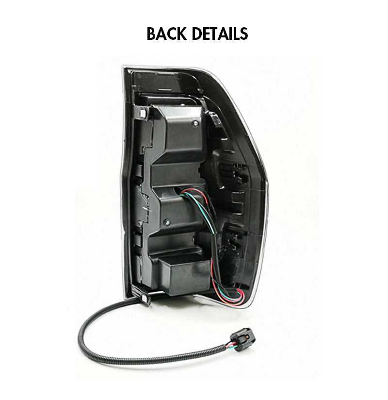 Ford Ranger Tail Lights RG-B141 (Smoked) For Ford Ranger (2012–2019) 20 Ranger Tail Lights