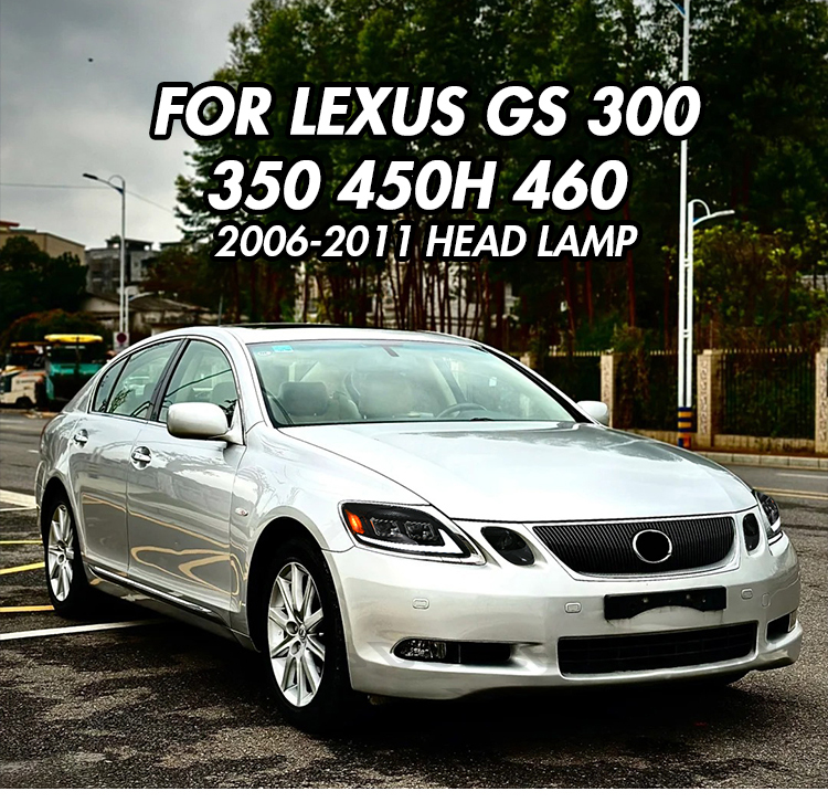Lexus GS Headlights GS-A507 For Lexus GS300 / GS350 / GS450h / GS460 (2006–2011) 17 Lexus GS Headlights