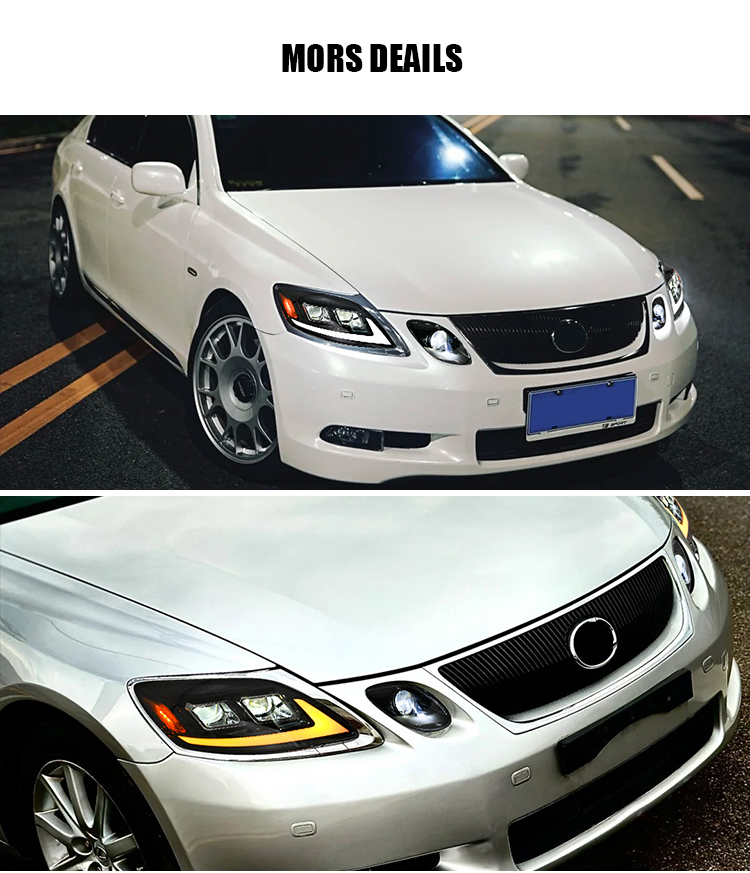 Lexus GS Headlights GS-A507 For Lexus GS300 / GS350 / GS450h / GS460 (2006–2011) 22 Lexus Headlights