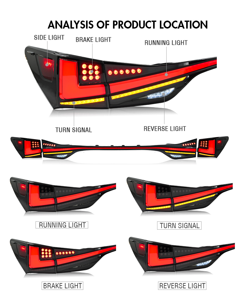 Lexus GS Tail Lights