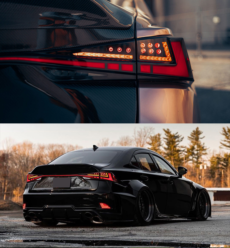Lexus IS Tail Lights IS-B138G For Lexus IS (2014–2020) 20 Lexus IS Tail Lights
