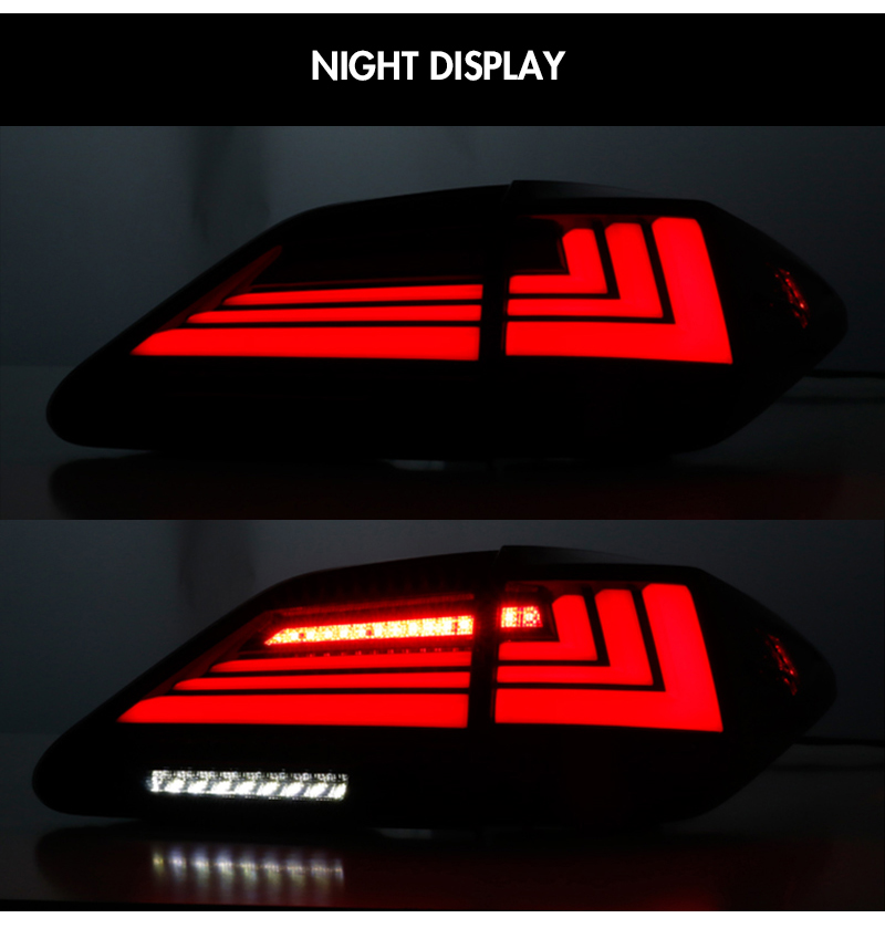 Lexus RX Tail Lights RX-B134 For Lexus RX350 / RX450h (2009–2015) 21 Lexus RX Tail Lights