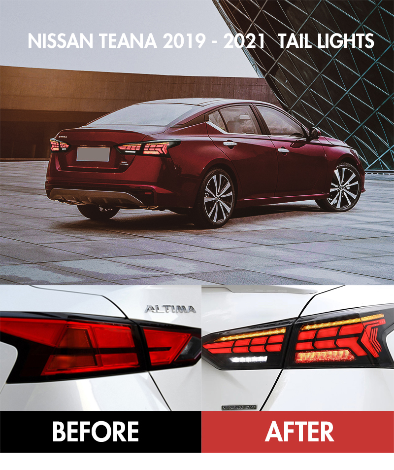 Nissan Altima Tail Lights TN-B131B For Nissan Altima (2019-UP) 17 Altima Tail Lights