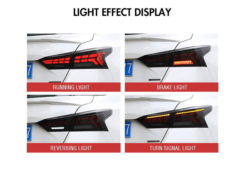 Nissan Altima Tail Lights TN-B131B For Nissan Altima (2019-UP) 20 Altima Tail Lights