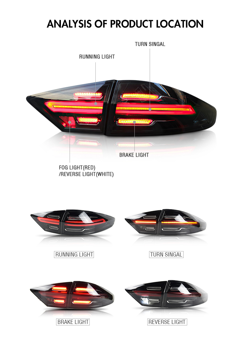 Fusion Tail Lights