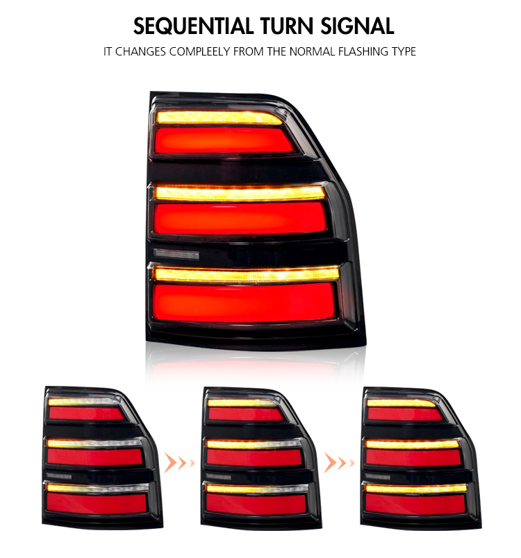 Mitsubishi Pajero Tail Lights PJL-B124B For Mitsubishi Pajero (2006–2020) 19 Pajero Tail Lights