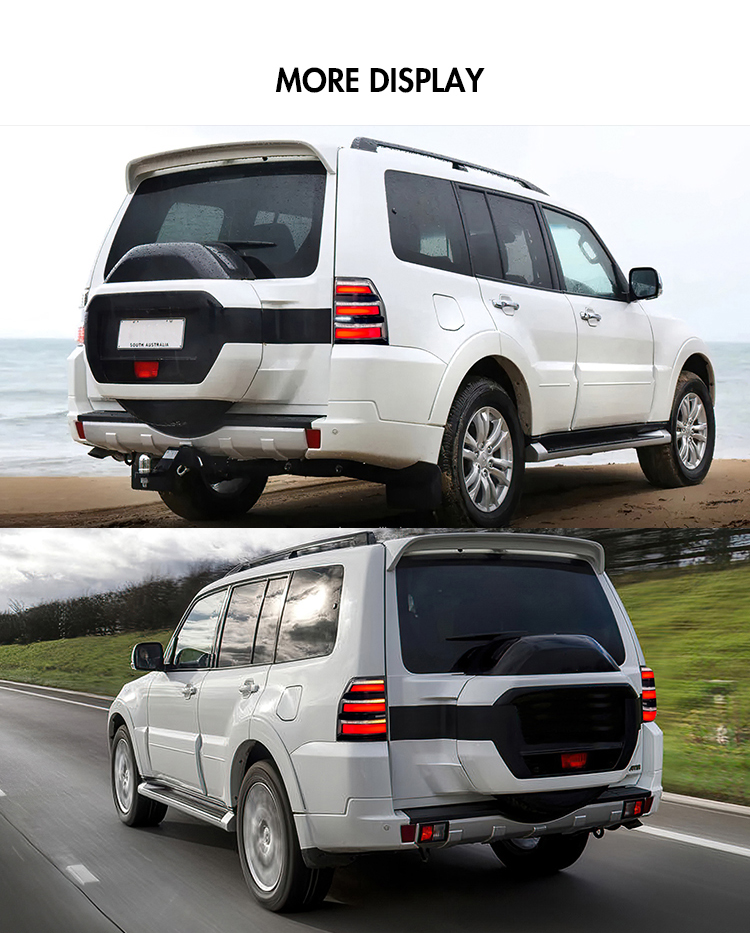 Mitsubishi Pajero Tail Lights PJL-B124B For Mitsubishi Pajero (2006–2020) 22 Pajero Tail Lights