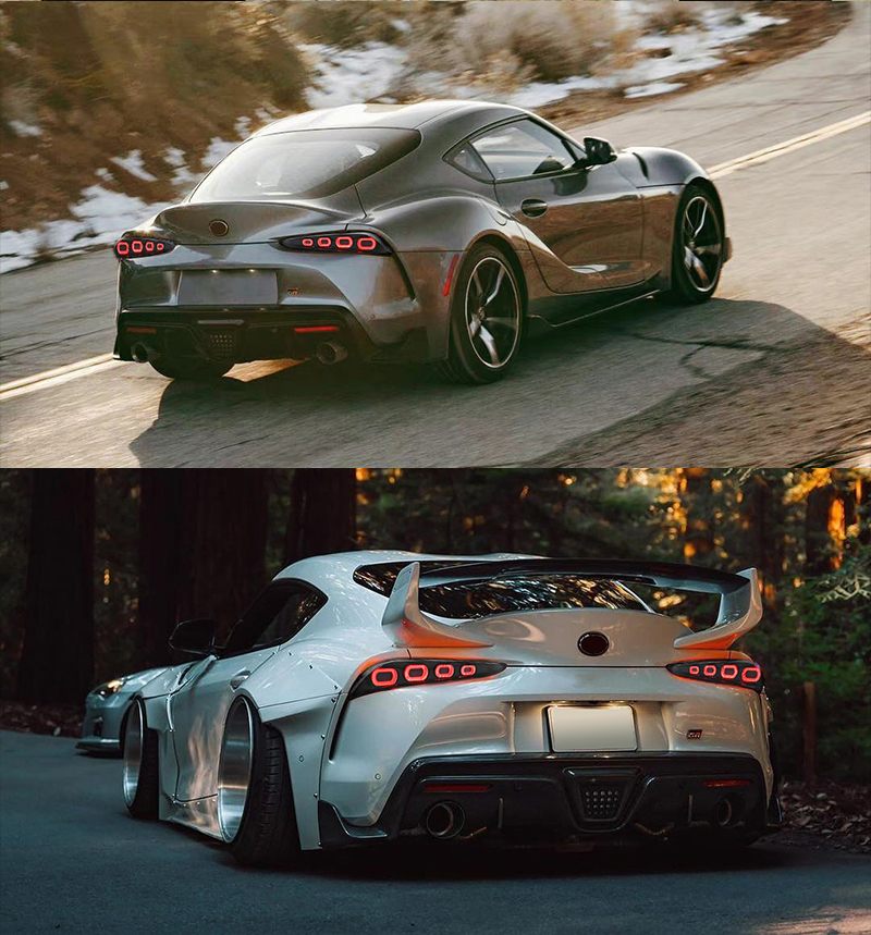 Toyota GR Supra Tail Lights NMW-B217-C-T For Toyota GR Supra A90 / A91 (2020–2024) 20 Toyota GR Supra Tail Lights