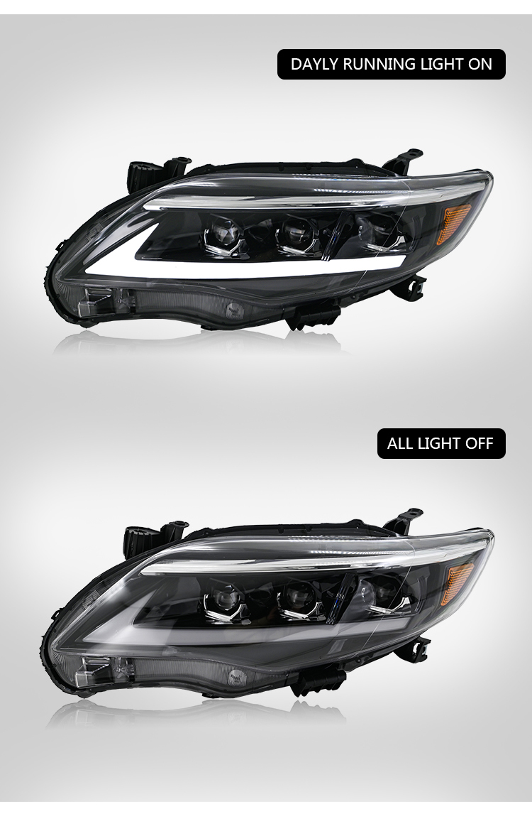 Toyota Corolla Headlights LL-A103 LED Headlamp For Toyota Corolla (2011–2013) 20 Corolla Headlights