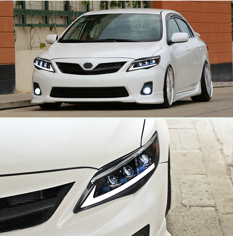 Toyota Corolla Headlights LL-A103 LED Headlamp For Toyota Corolla (2011–2013) 24 Corolla Headlights