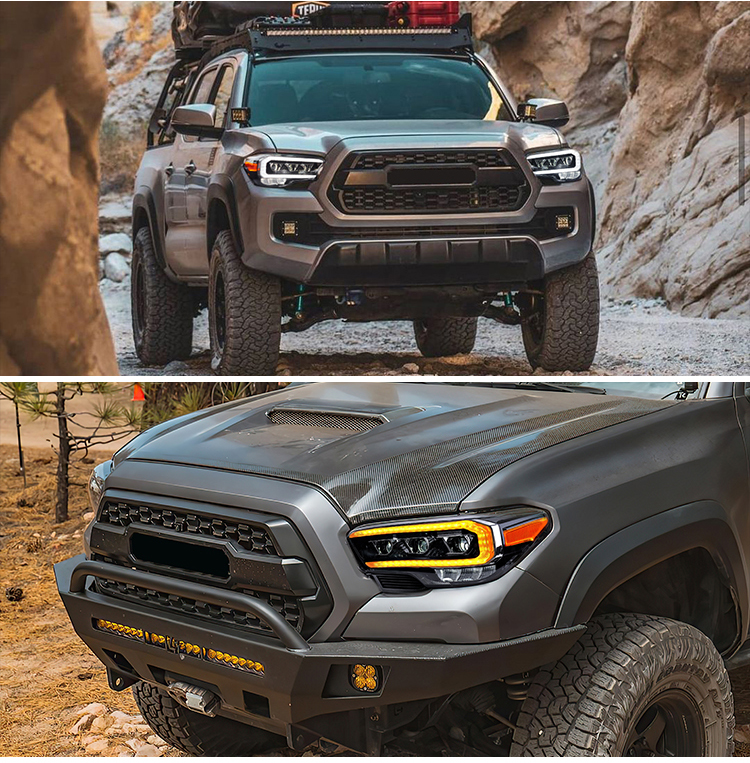 Toyota Tacoma Headlights TCM-A190 For Toyota Tacoma (2016–2022) Head Lamp 23 Tacoma Headlights