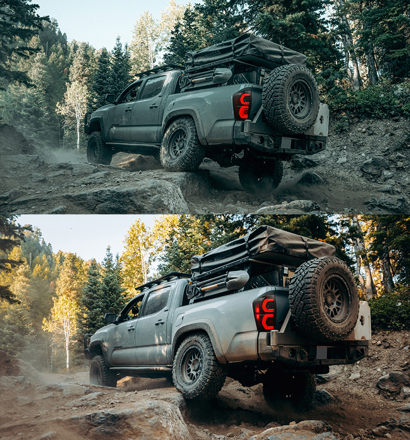 Toyota Tacoma Tail Lights Tacoma-B190 For Toyota Tacoma (2016–2023) 18 Tacoma Tail Lights