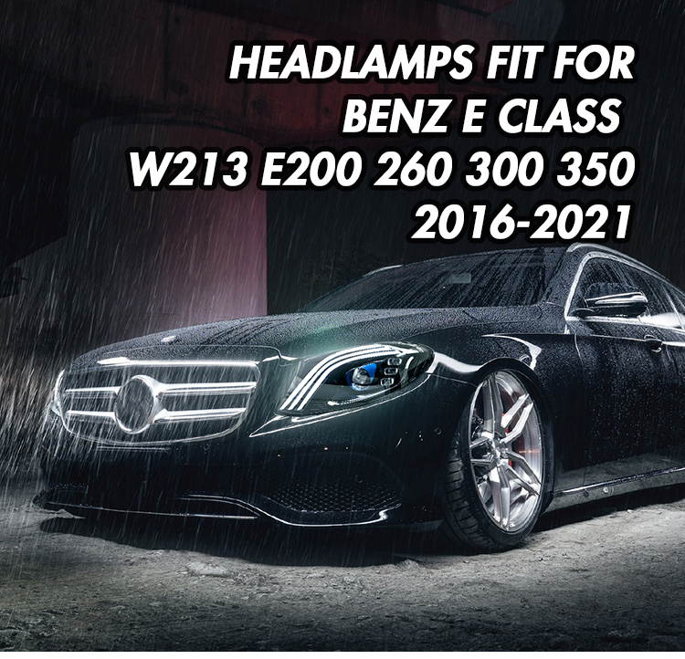 Mercedes-Benz Headlights BC-A213-A / BC-A213-C For W213 (2016–2021) 17 Mercedes-Benz Headlights