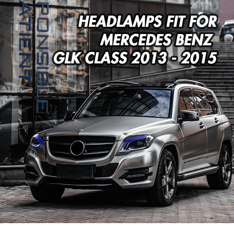 Mercedes-Benz GLK Headlights GLK-A501-A For Mercedes-Benz GLK Class (2013–2015) 17 GLK Headlights