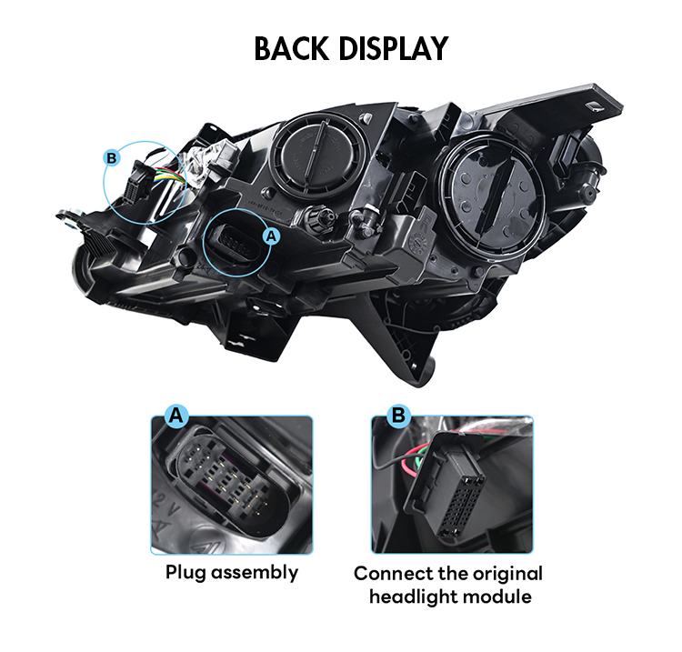 Mercedes-Benz R-Class Headlights BC-A251 For Mercedes-Benz W251 R320 R350 R500 (2010–2017) 23 Mercedes-Benz R-Class Headlights