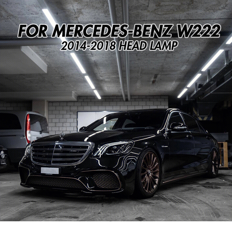 Mercedes-Benz S-Class Headlights BC-A222 For Mercedes-Benz W222 (2014–2017) Head Lamp 15 Mercedes-Benz S-Class Headlights