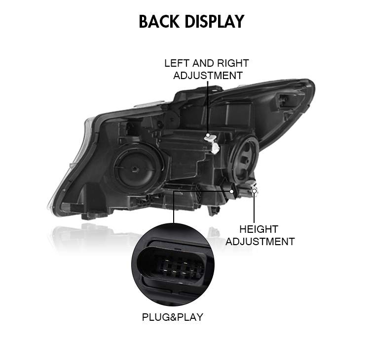 Mercedes-Benz Metris Headlights VT-A169 For Mercedes-Benz Metris (2017–2022) Head Lamp 25 Mercedes-Benz Metris Headlights