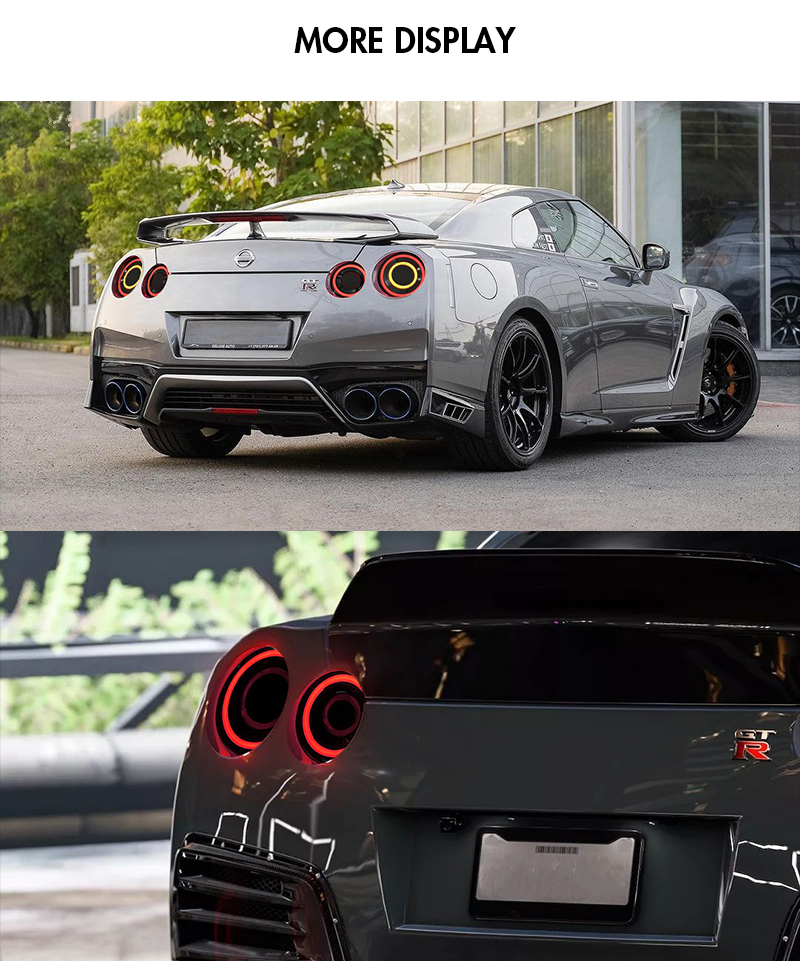 Nissan GTR Tail Lights GTR-B216 For Nissan GT-R (2007–2017) 19 GTR Tail Lights