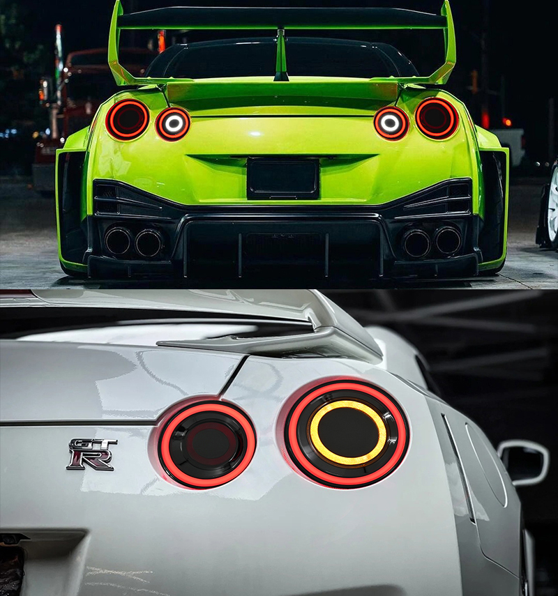 Nissan GTR Tail Lights GTR-B216 For Nissan GT-R (2007–2017) 21 GTR Tail Lights