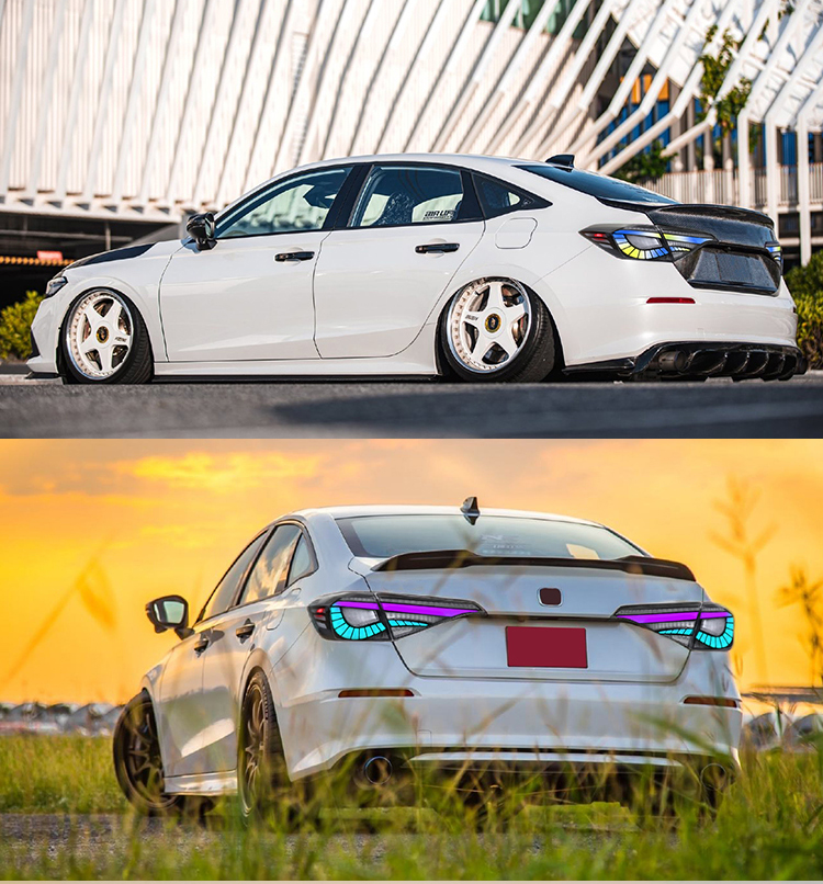 Honda Civic Tail Lights SY-B168-RGB For Honda Civic (2022–Present) 26 Civic Tail Lights