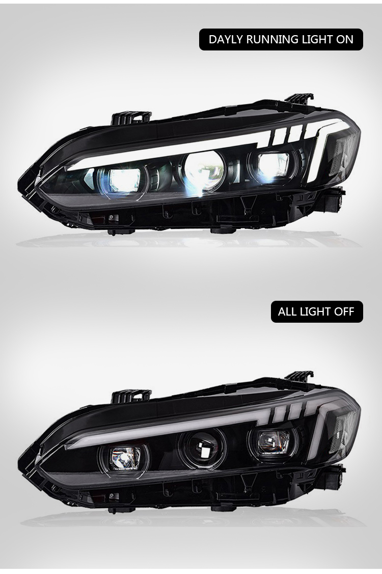 Honda Civic Headlights TT-SY-A168 / TT-SY-A168-E For Honda Civic (2022) Head Lamp 22 Civic Headlights