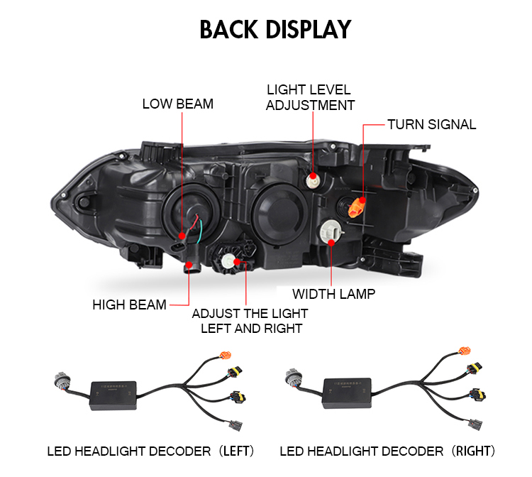 Honda Civic Headlights TT-SY-A168 / TT-SY-A168-E For Honda Civic (2022) Head Lamp 23 Civic Headlights