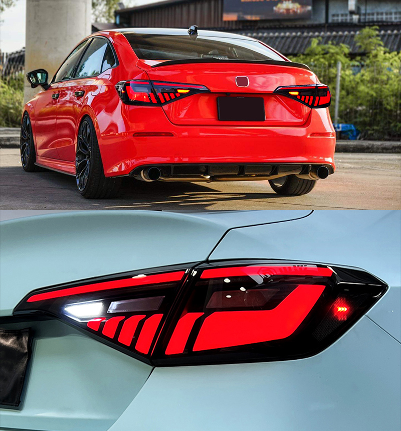 Honda Civic Tail Lights SY-B168B For Honda Civic (2022–Present) 21 Civic Tail Lights