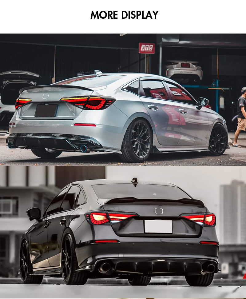 Honda Civic Tail Lights SY-B168 For Honda Civic (2022–Present) 16 Civic Tail Lights
