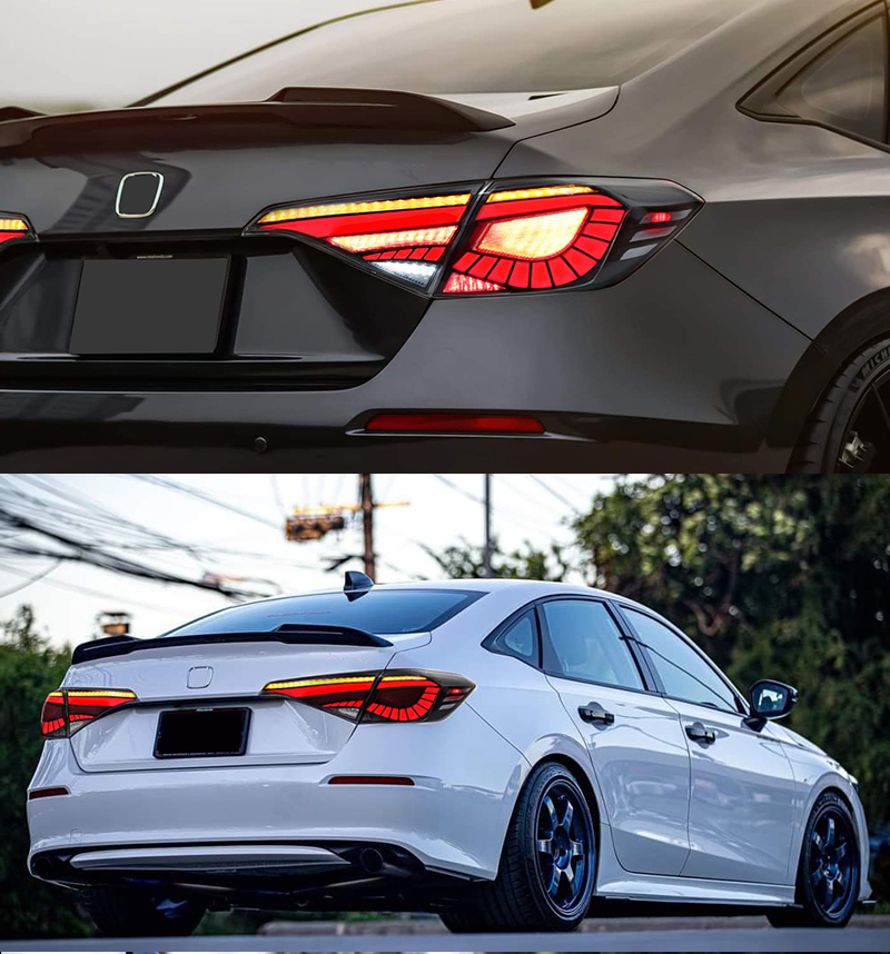 Honda Civic Tail Lights SY-B168 For Honda Civic (2022–Present) 17 Civic Tail Lights