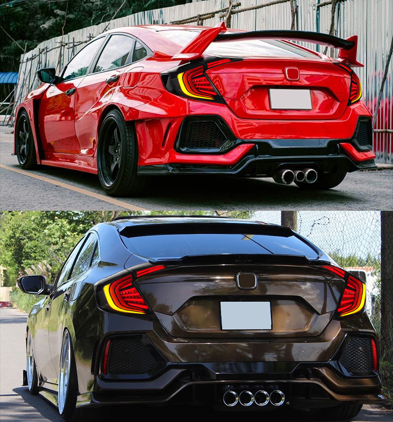 Honda Civic Tail Lights SY-B111L For Honda Civic (2016–2022) 17 Civic Tail Lights