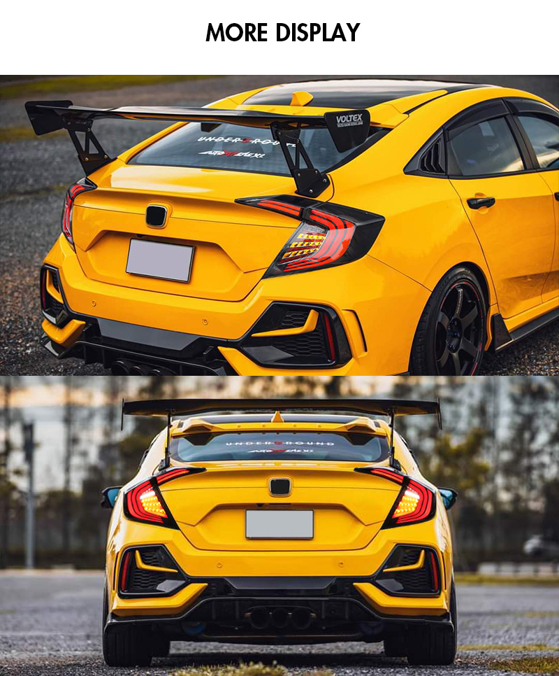 Honda Civic Tail Lights SY-B111S For Honda Civic (2016–2022) 16 Civic Tail Lights