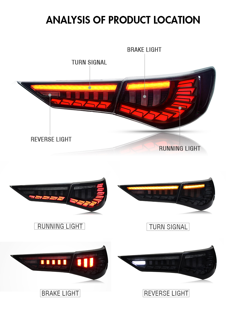 Nissan Sylphy Tail Lights XY-B125 For Nissan Sylphy (2019–2021) 16 Sylphy Tail Lights