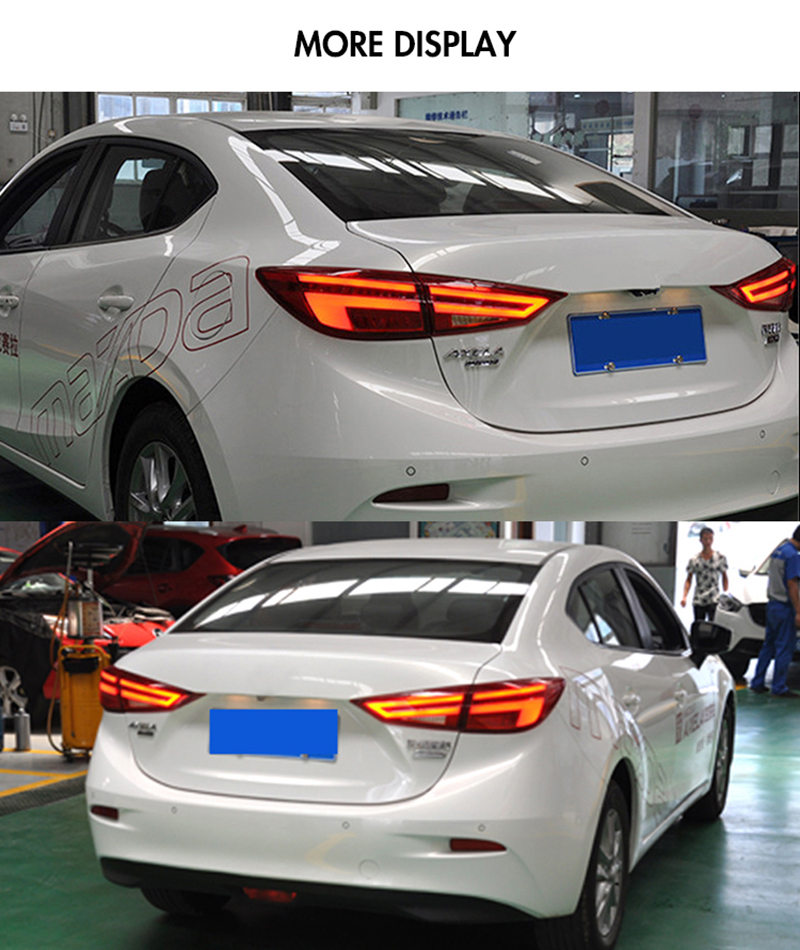 Mazda 3 Axela Tail Lights MZD-B129 For Mazda 3 Axela (2014–2018) 22 Mazda 3 Axela Tail Lights