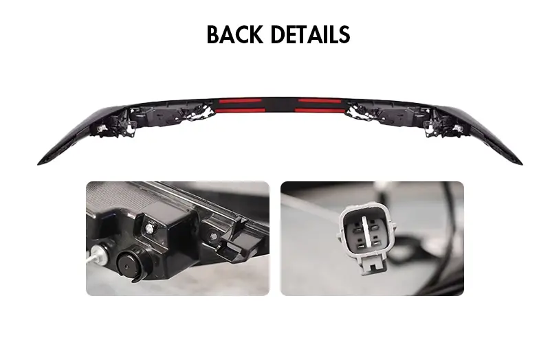 Toyota Highlander Tail Lights HLD-B219G-S For Toyota Highlander (2020–2024) 20 Highlander Tail Lights