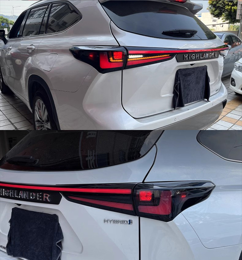 Toyota Highlander Tail Lights HLD-B219G-S For Toyota Highlander (2020–2024) 23 Highlander Tail Lights