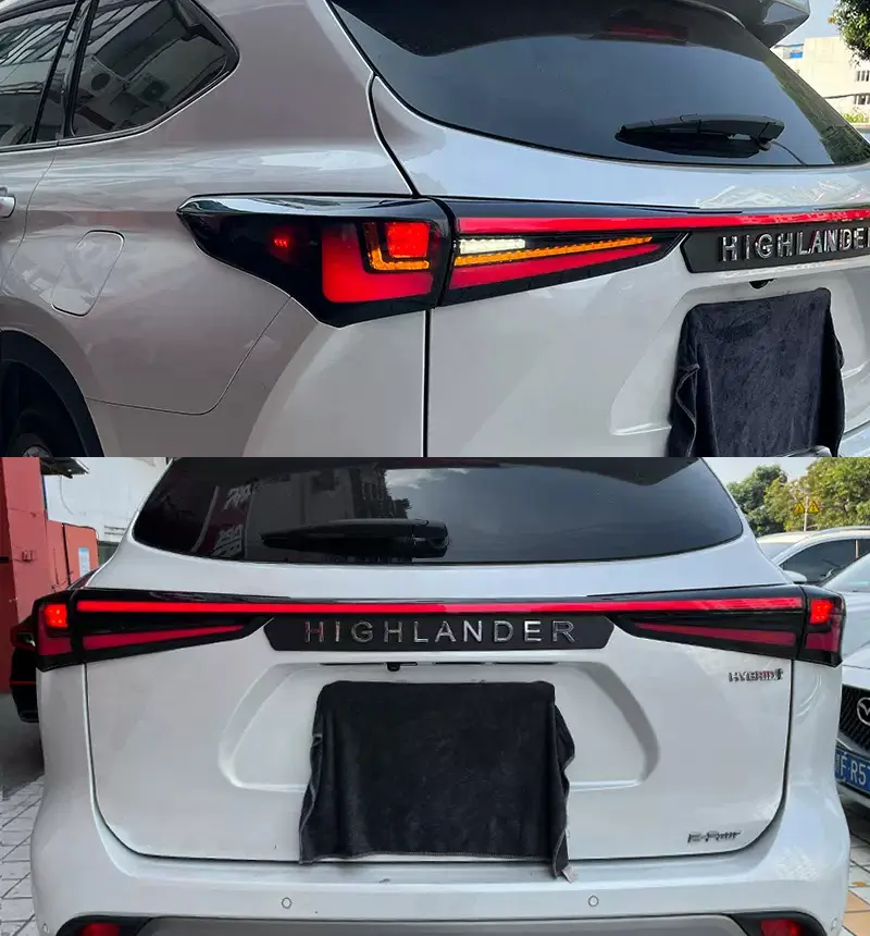 Toyota Highlander Tail Lights HLD-B219G-S For Toyota Highlander (2020–2024) 24 Highlander Tail Lights