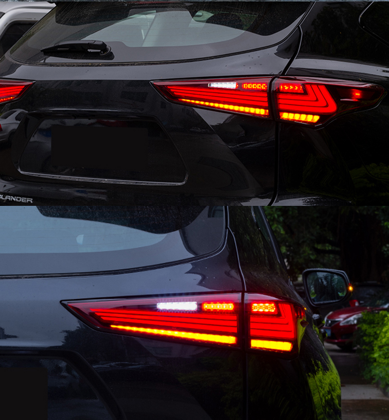 Toyota Highlander Tail Lights HLD-B224 For Toyota Highlander (2021–2023) 18 Highlander Tail Lights