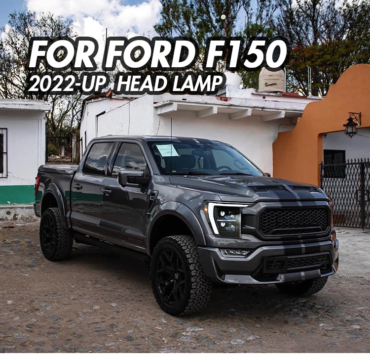 Ford F150 Headlights F150-A212-A / F150-A212-B For Ford F150 (2021–2023) Head Lamp 17 F150 Headlights