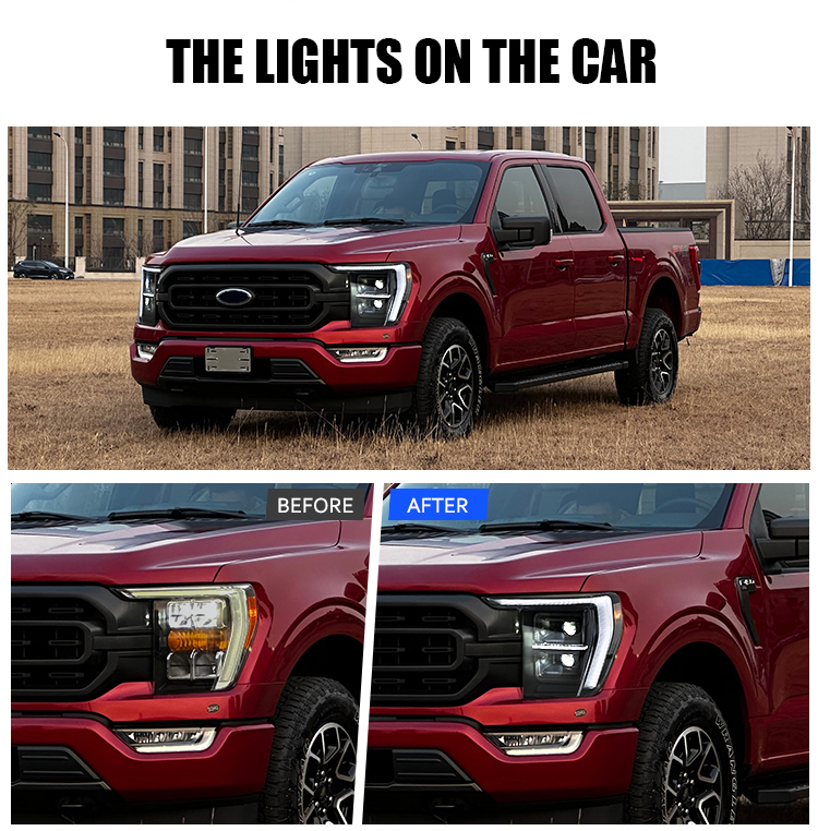 Ford F150  Headlights