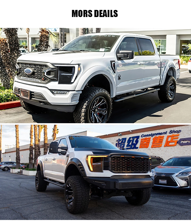 Ford F150 Headlights F150-A212-A / F150-A212-B For Ford F150 (2021–2023) Head Lamp 22 F150 Headlights