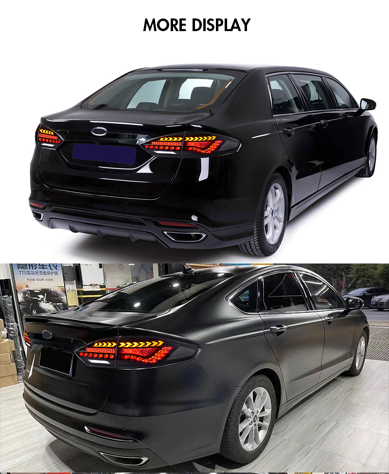 Ford Fusion Tail Lights MDO-B137L For Ford Fusion (2013–2016) LED Tail Lamp 17 Fusion Tail Lights