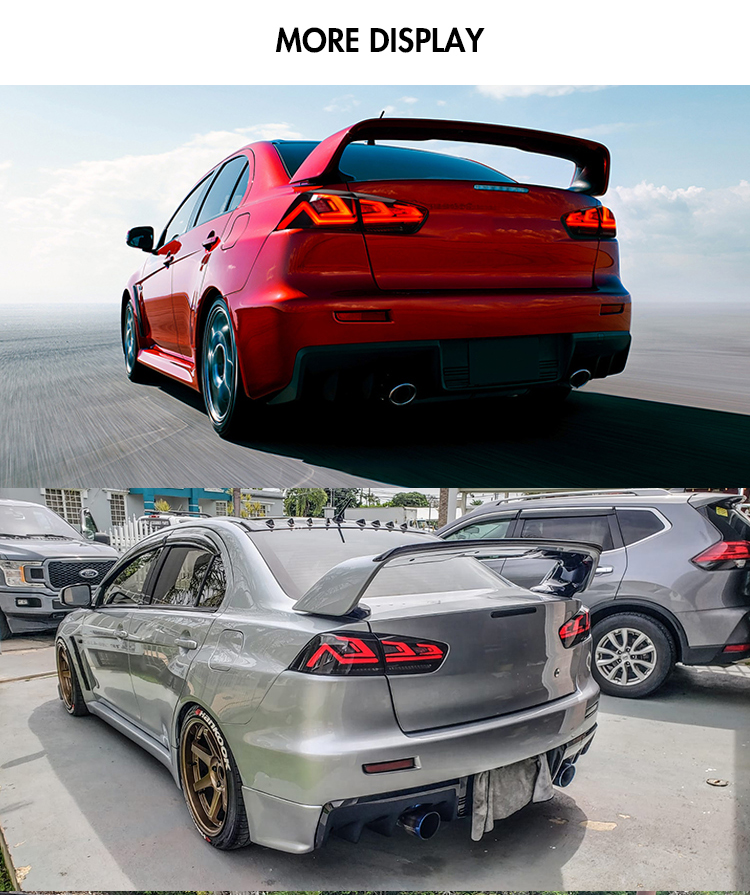 Mitsubishi Lancer Tail Lights YS-B126 For Mitsubishi Lancer (2008–2017) 20 Lancer Tail Lights