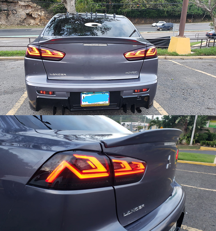 Mitsubishi Lancer Tail Lights YS-B126 For Mitsubishi Lancer (2008–2017) 21 Lancer Tail Lights