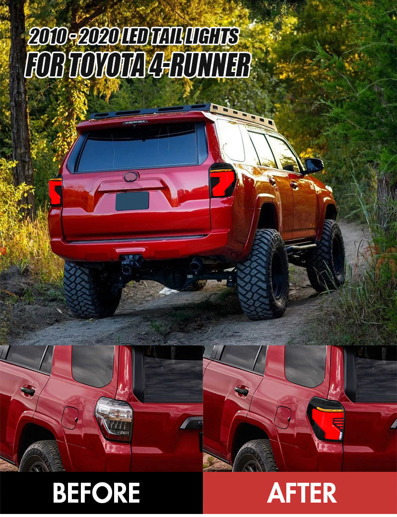 Toyota 4Runner Tail Lights CB-B215K-S For Toyota 4Runner (2010–2023) 15 4Runner Tail Lights