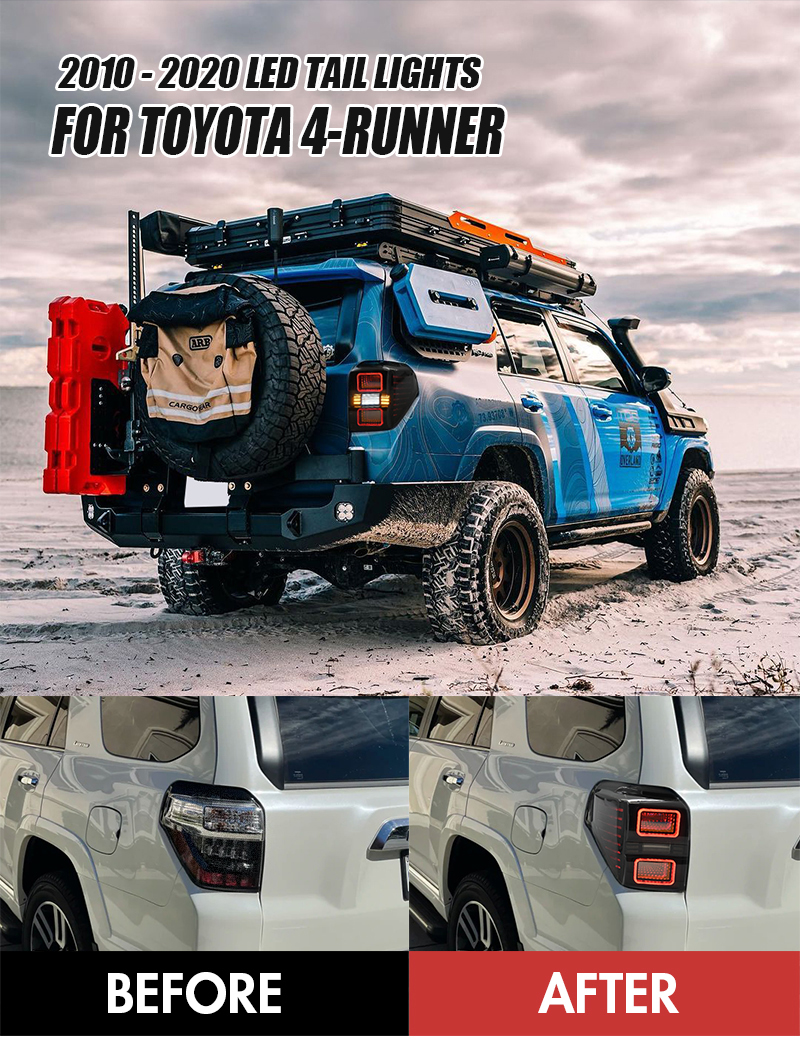 Toyota 4Runner Tail Lights CB-B215 For Toyota 4Runner (2010–2020) 15 4Runner Tail Lights